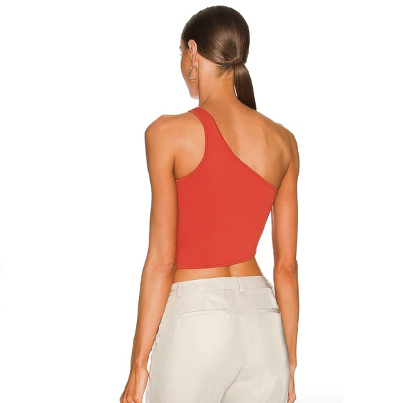 NEW A.L.C. REVOLVE ONE-SHOULDER CROP TOP - Picture 6 of 10
